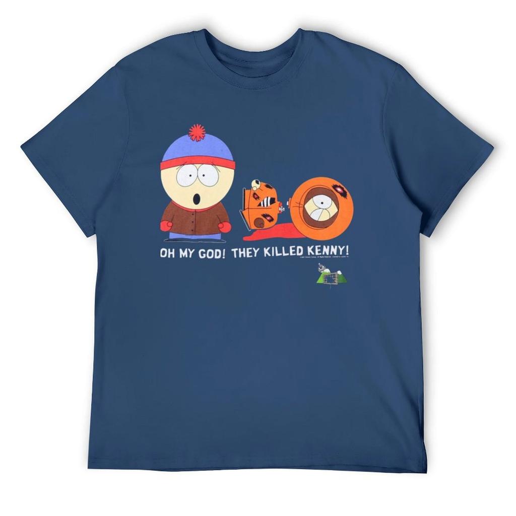 Cartone Oh Mio Dio Hanno Ucciso Kenny T-shirt a Maniche Corte Uomo Donna Grafica Vintage T-shirt Y2k T-shirt Top Abbigliamento