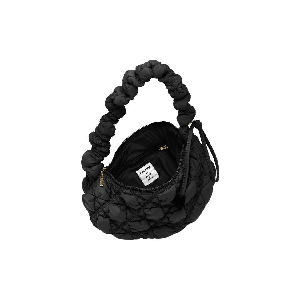 New CARLYN Nylon Portable Crossbody Bag, Shoulder Bag Women's Black H72303010B