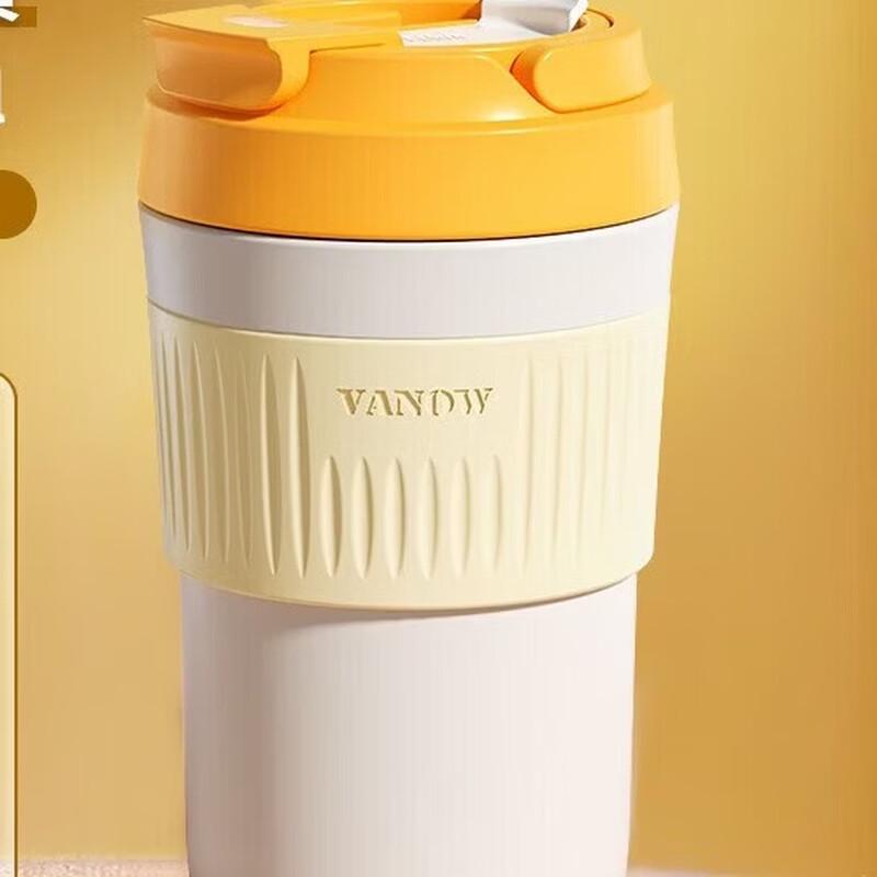 Vanow Portable Insulated Straw Coffee & Water Cup