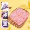 4 Cavity Popsicle Molds Food-Grade Ice Maker Funny Ice Ball Mold  for Home Bar Use