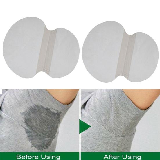 24/50/100Pcs Disposable Ultra-thin Underarm Sweat-absorbent Pads Armpit Stickers