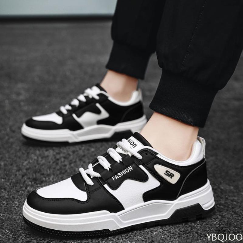 Übergröße Frühling und Herbst Neue Dicke Sohle Höhe Erhöhende Lässige Herrenschuhe Nischentrend Vielseitige Flache Sportschuhe für Herren