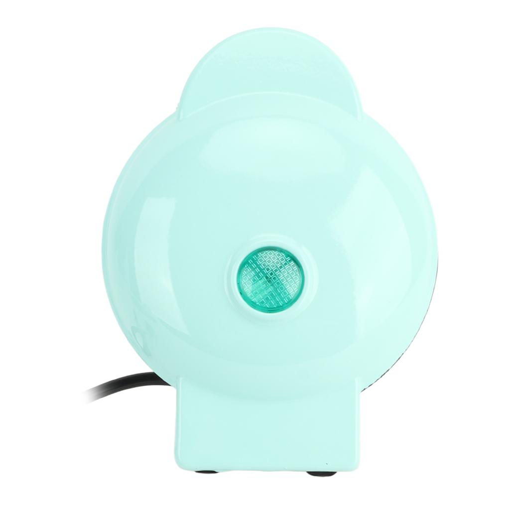 Mini Electric Round Griddle 350W 3 In 1   ABS Mini Breakfast Griddle for Breakfast Afternoon Tea Blue