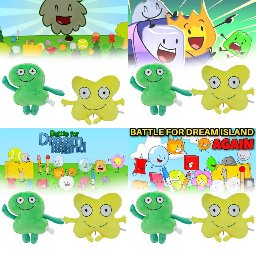 Battle For Dream Island Plush Figures Soft Adorable Stuffed Toy Collection For Kids