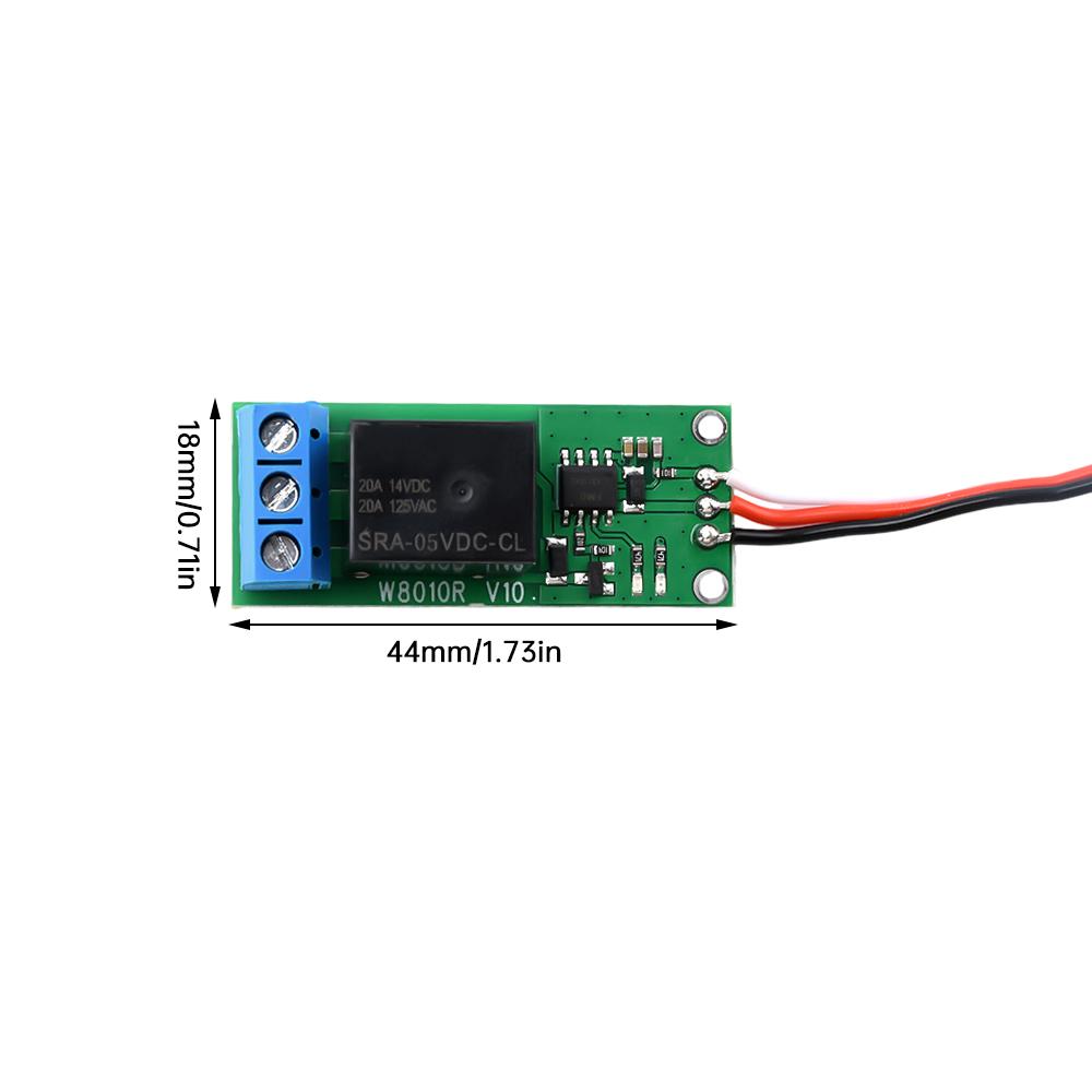 5-12V Aeromodelling Car RC Relay Wide Voltage PWM Switch Aerial Light Controller Switch Model Universal Switch