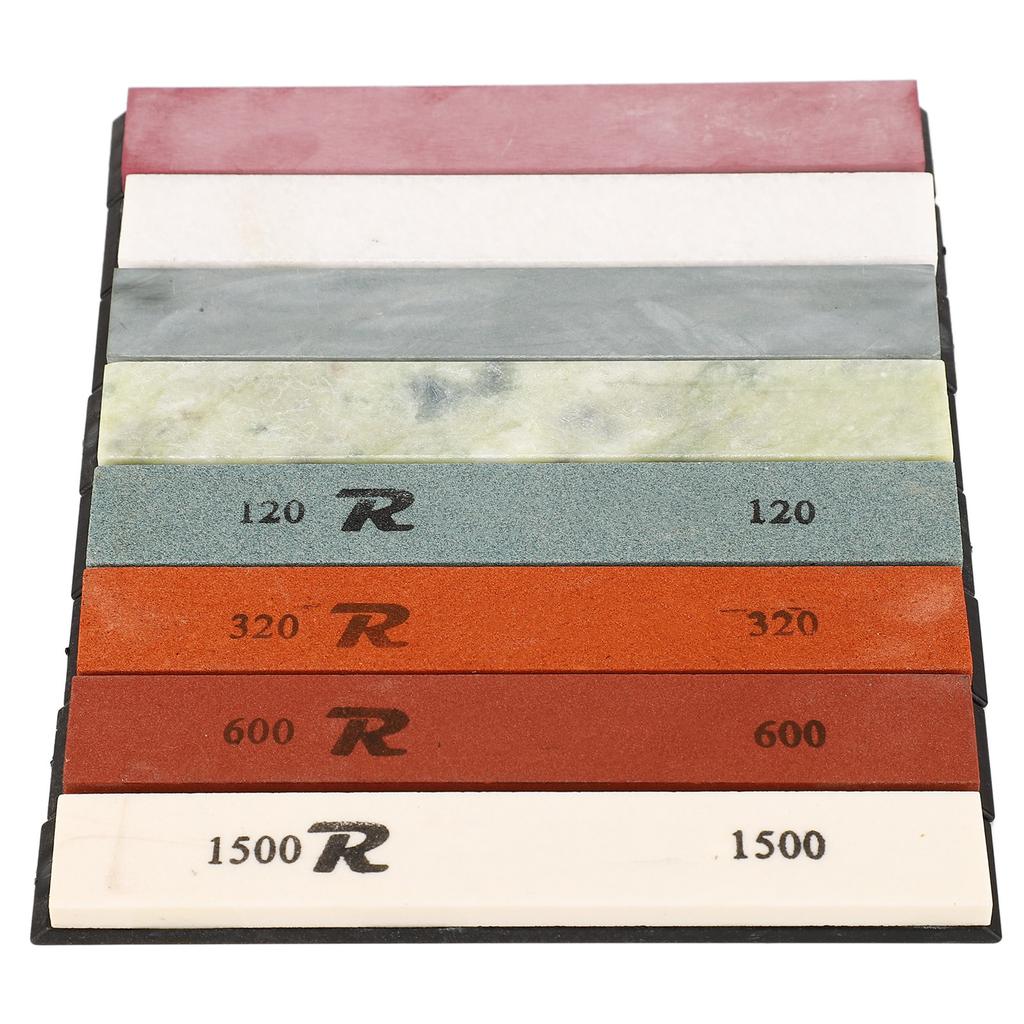 Kit Ascuțitor de Cuțite Piatră de Ascuțit Robustă Profesională Sistem de Ascuțit cu Unghi Fix pentru Bucătărie