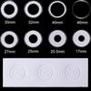 46mm Coin Protective Case Capsules Organizer Storage Box with Adjustable Pad