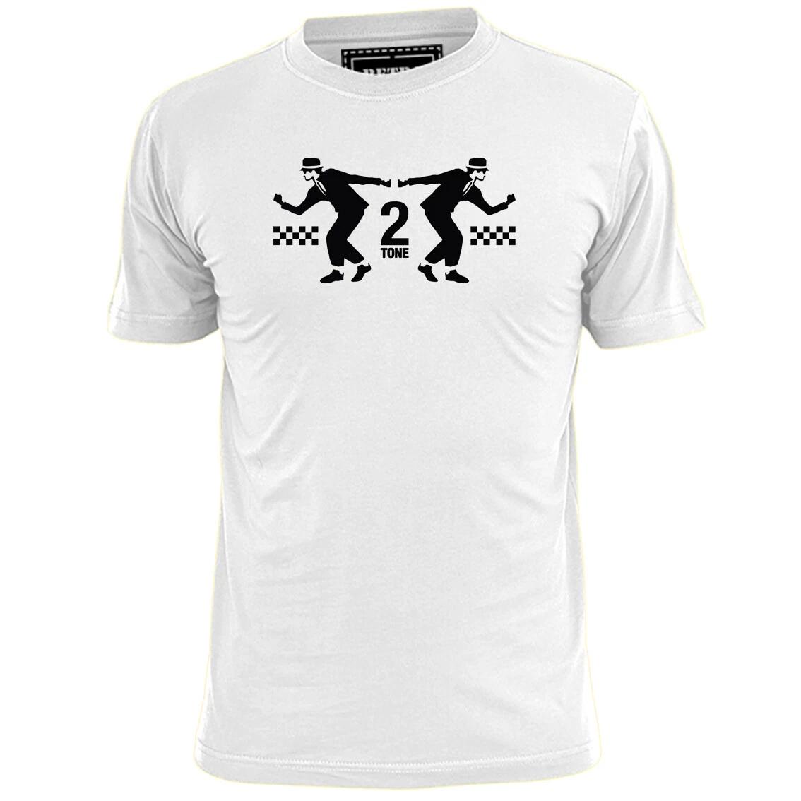 Mens Dancing Nutty Boys (v2) 2 Tone Ska T shirt Specials Madness Hall Rude Boy XL