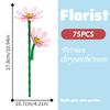 Romantic Eternal Block Flower Bundle Children's Assembly Puzzle Toys Nature Flower Bundle Girl Gifts Festival Gift Toys