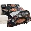 Noah Sebastian Photo Collage Throw Blanket Soft Bedroom Blanket for Night Sleeping