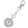 Fieldwork Pocket Watch for Women, Keychain Watch DT112p-1, White