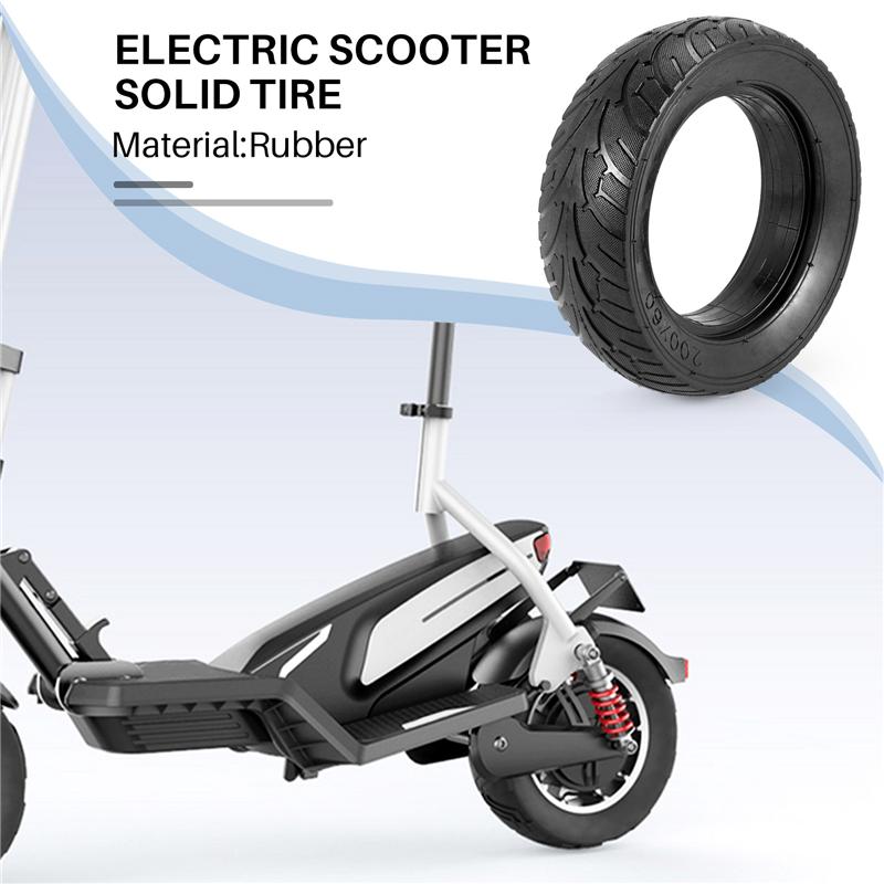 Electric Scooter Solid Tire Explosion-Proof Tire 8 Inch Pneumatic Tire Hollow Stab-Proof Tire 200X60mm