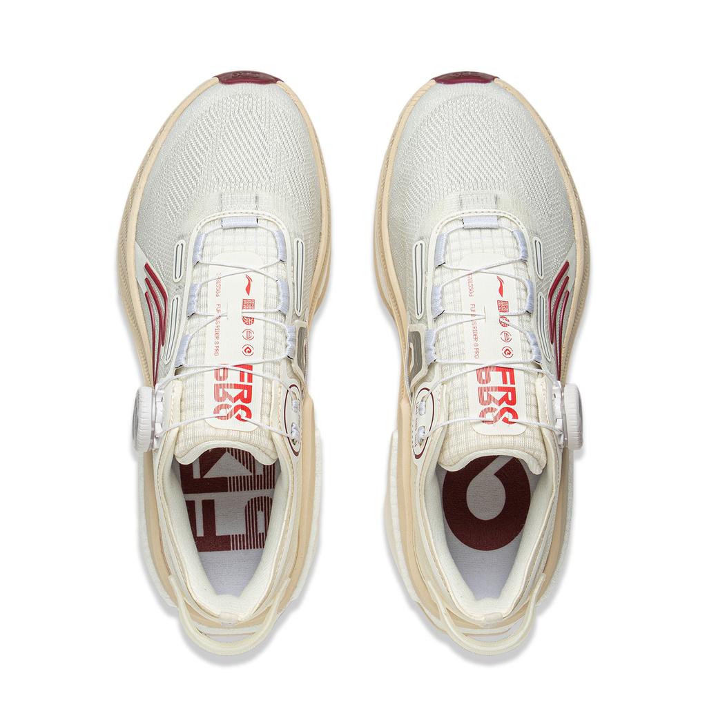 Li Ning Fierce Steed 8 Pro Running Shoes Women Sneakers Off-White ARZV002-7