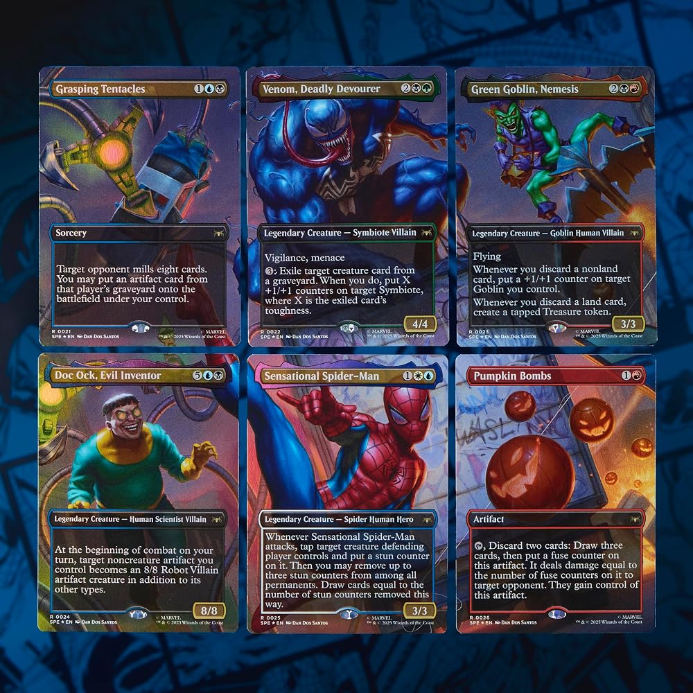 Magic: The Gathering Marvel Spider-Man Scene Box English MTG Treca Wizards of the Coast SPM D4531...