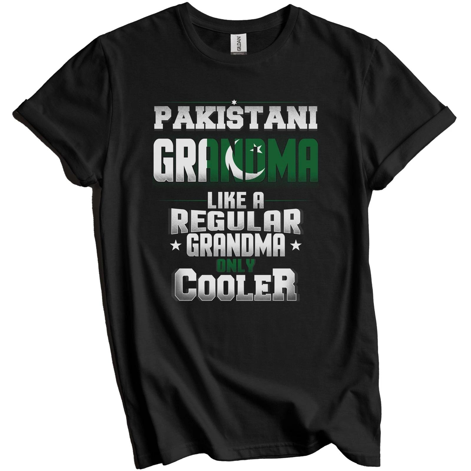 Pakistani Grandma Regular Grandma Only Cooler Shirt Funny Pakistan Gift XL