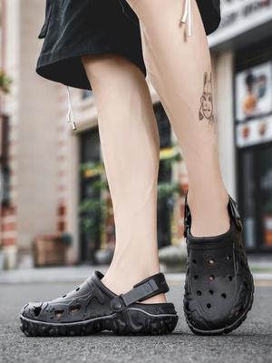 Beach Male Shoe Height Hole Shoes with Platform Open Toe New Summer Low Price Cheap Liquidation Stylish Color 2026 Men's Sandal
