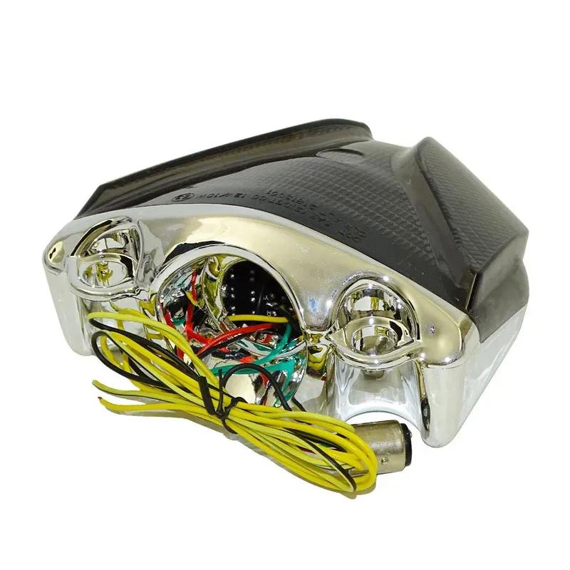 waase For MV Agusta Brutale Strada F4 F1000 2000 2001 2002 2003-2009 Rear Tail Light Brake Turn Signals Integrated LED Light