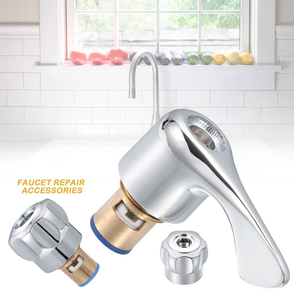 1Pcs Switch Handle Faucet Valve Core Quick Opening Faucet Replacement Part