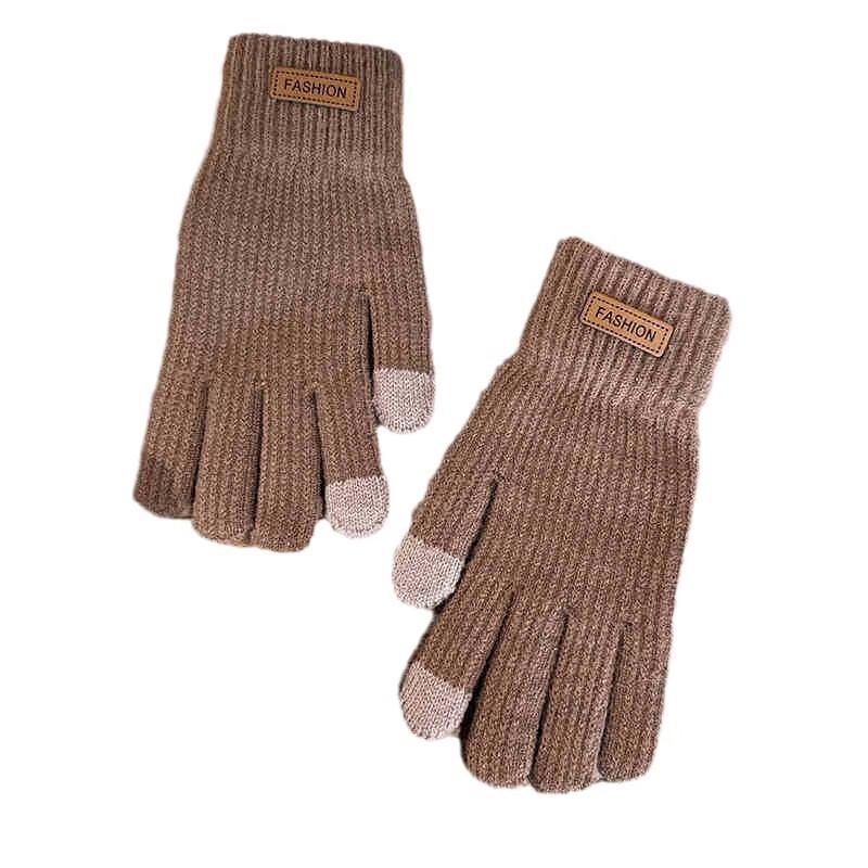 Yishan Yisi 3-Pair Warm Knitted Touchscreen Gloves