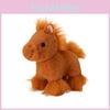 Small Plush Pony Toy With Pp Cotton Filling For Animal Collectors And Gift Giving