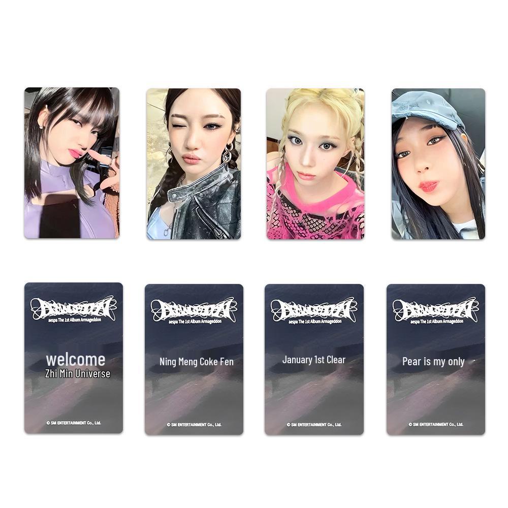 Aespa's 1st Full Album Armageddon Pop-up: Yujin Special Random Card POB