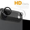 NORTHJO 2Pcs For iPhone 17 Air Camera Lens Protector Black Circles 3D Full Coverage Clear Tempered Glass Lens Film