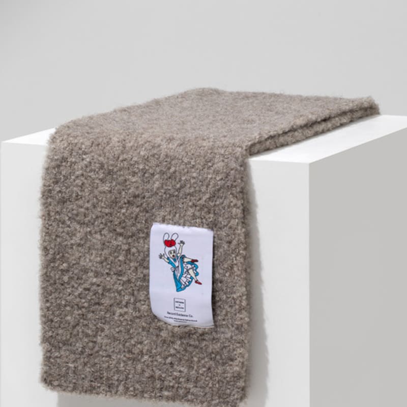 

RECLOW [Reclow X Artnom] RECLOW RECORD Muffler OATMEAL FREE