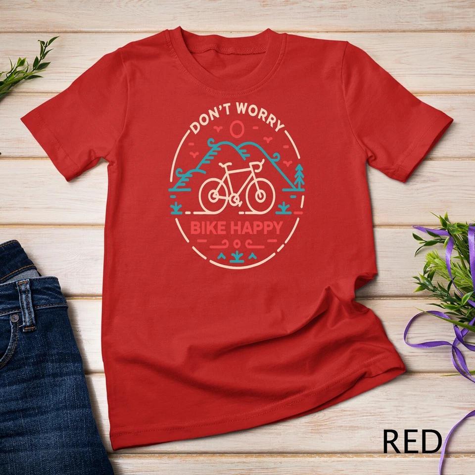 Bicycle Cycling Biker Funny Bike Riding Lover Bicyclist T-Shirt Unisex T-shirt 5 S
