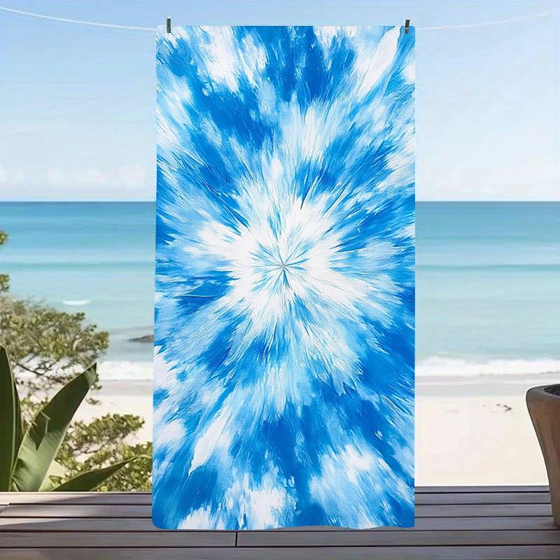 Watermelon Slice Beach Towel Pink Striped Summer Fruit Theme Soft Microfiber Towel For Beach Picnic Poolside Relaxation