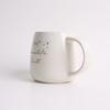 1pc Premium White Ceramic Cup for Hot Chocolate 330ml Modern Style Cocoa Coffee Mug for Home & Office Afternoon Tea