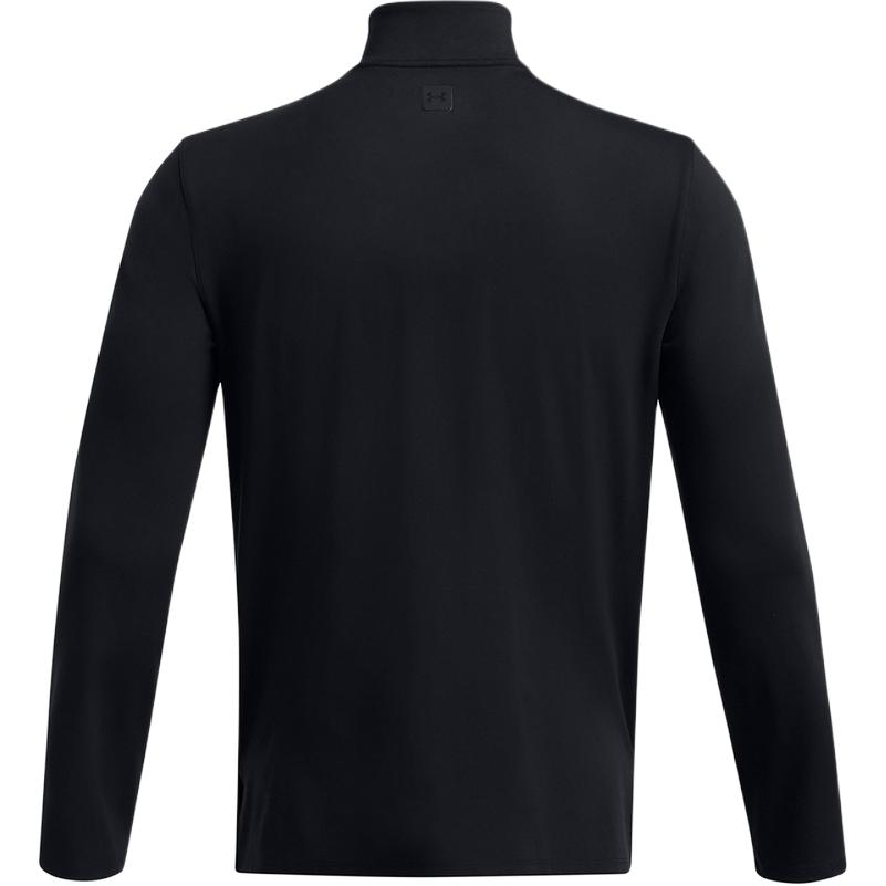 Under Armour Meridian Training Running Long Sleeve Breathable T-Shirt Men Tops Black 1387905-001