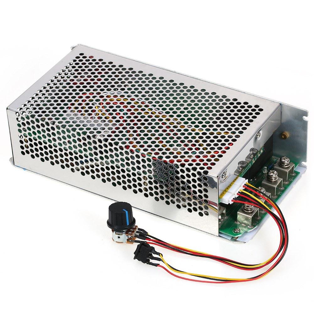 💰Kjøp DC 10V-50V 5000W 200A Adjustable Speed Controller Regulator ...