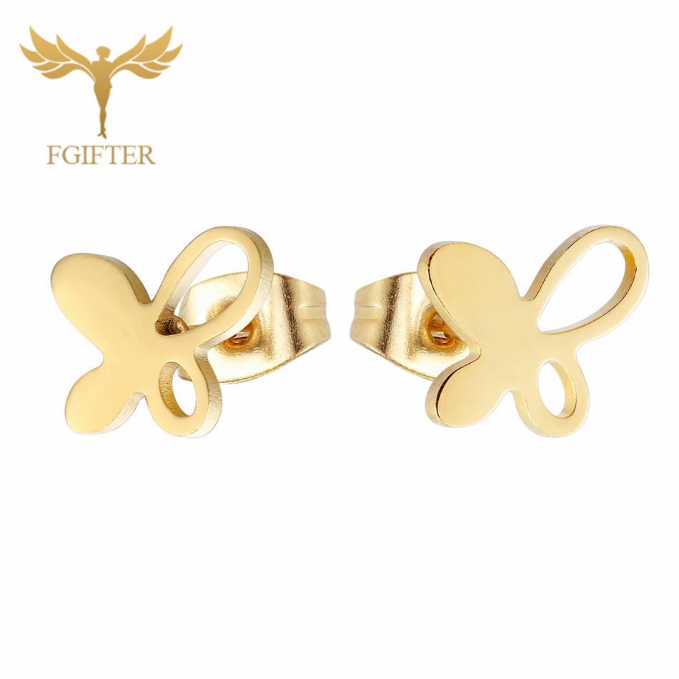 12 Pairs Insect Butterfly Earrings Casual Fashion Zircon For Women Girls Stainless Steel Stud Earrings Set Cheap Resale Gifts