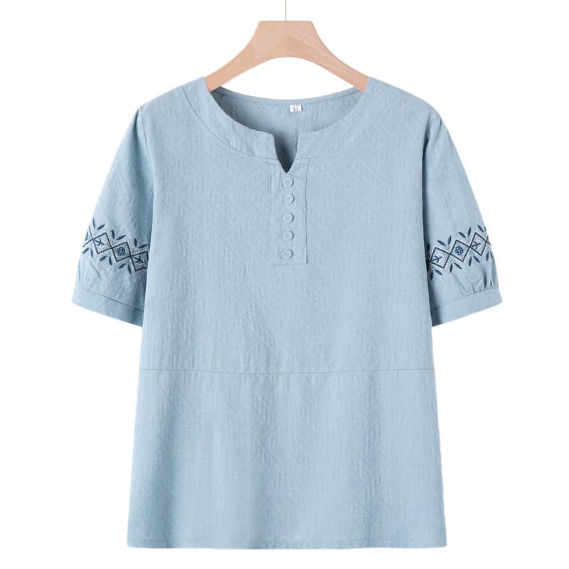 Yuzhaolin Women's Summer Printed Short Sleeve T-Shirt