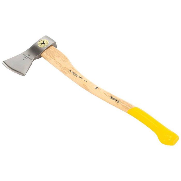 Hache forestière universelle - OCHSENKOPF - manche en hickory 1250 g
