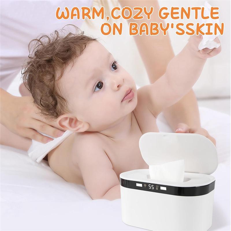 A25F-For Baby Wipes, Baby Wipe Warmer 5 Modes Temperature Control Dual Heat Technology For Wet Wipes For Baby' S Comfort
