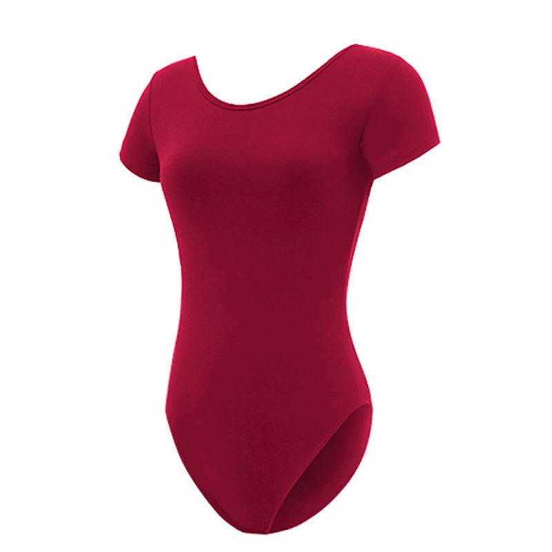 Women's Body Shaping Dance Suit: Adult One-Piece Training Top for Etiquette Dance.