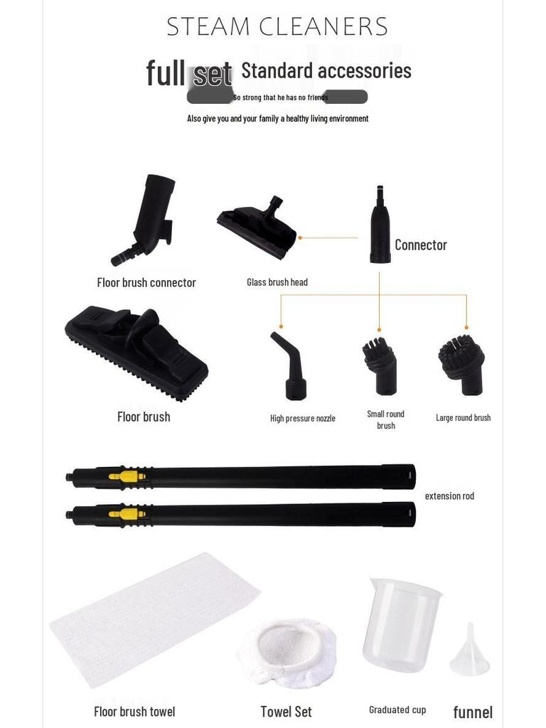 Customizable Steam Cleaner for Home Sterilization, Car Film Application, Formaldehyde Removal, and Oil Fume Cleaning