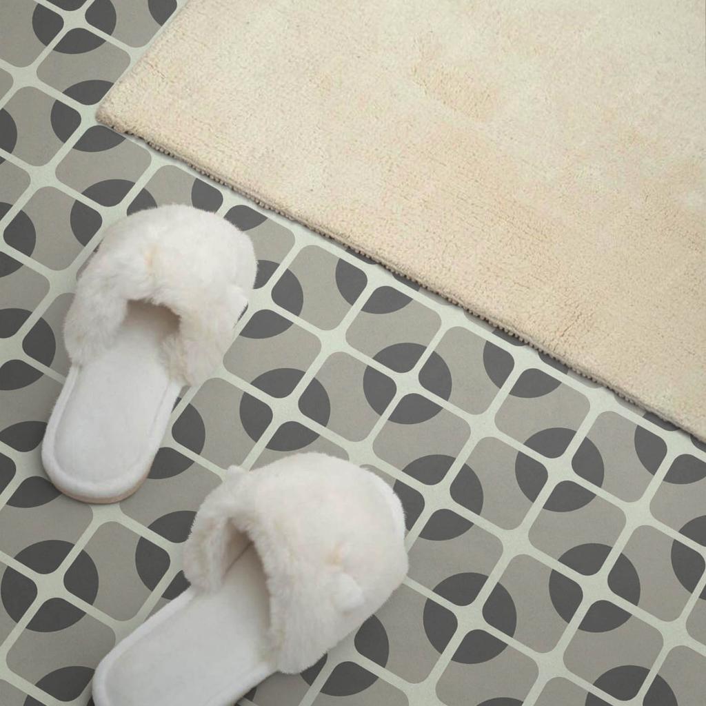 Self-Adhesive Vinyl Panel for a Teenager's Room 120x60 cm Geometric Tile Pattern