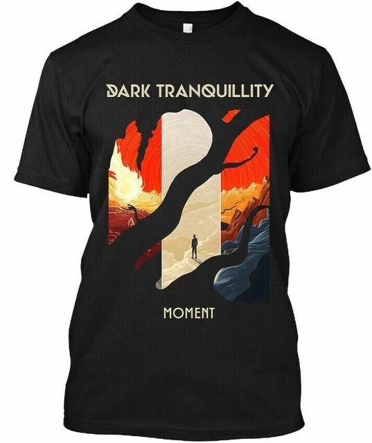 Новый Момент Dark Tranquillity Подарок Для Фанатов Унисекс S-5XL Футболка CR167 Унисекс Футболка XXXL