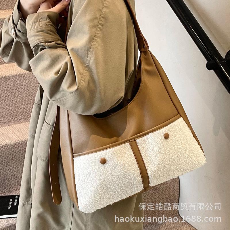 Tote Bag Women's 2025 New Trendy High-end Commuter Underarm Bag Women's Large-capacity Shoulder Bag Large Messenger Bag