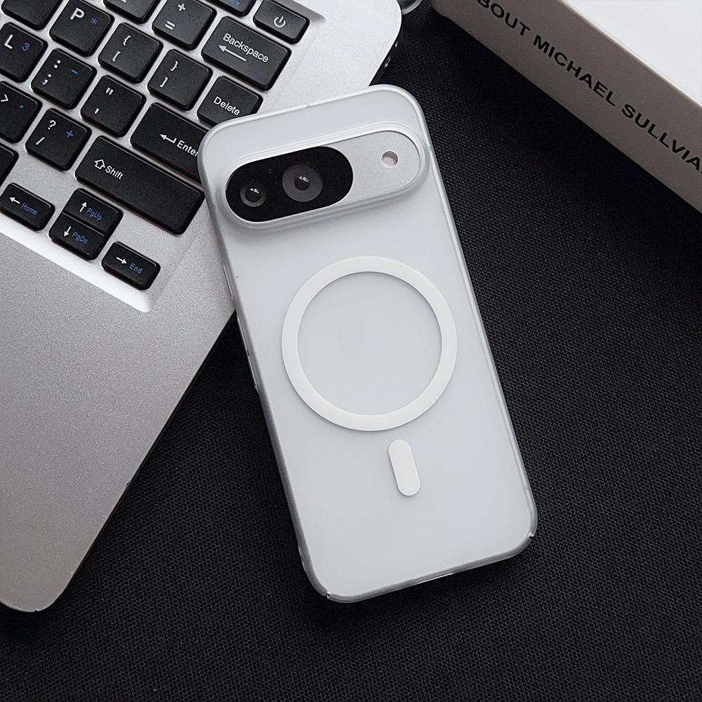 Ultra Thin Frosted Clear Magnetic Phone Case For Google Pixel 10 9 Pro XL 10A 9A For  Wireless Charge Shockpproof Cover
