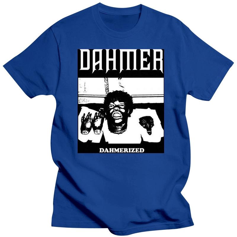 Dahmer V2 Dahmerized Tops Tee T Shirt Black Metal Grindcore All Sizes S-5XL Casual Plus Size T-Shirts Men’s