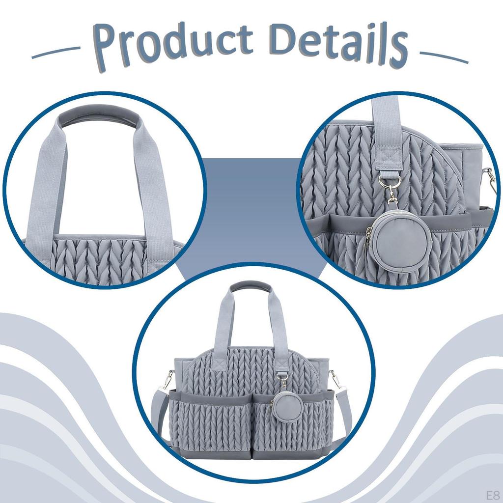 Wickeltasche Wickeltasche Mama Papa Geschenk Vielseitig Tragbar Wasserdicht Aufbewahrung für das Nötigste Handtasche