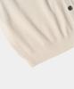 Excontainer Essential Collar Half Knit Cardigan (Ivory)