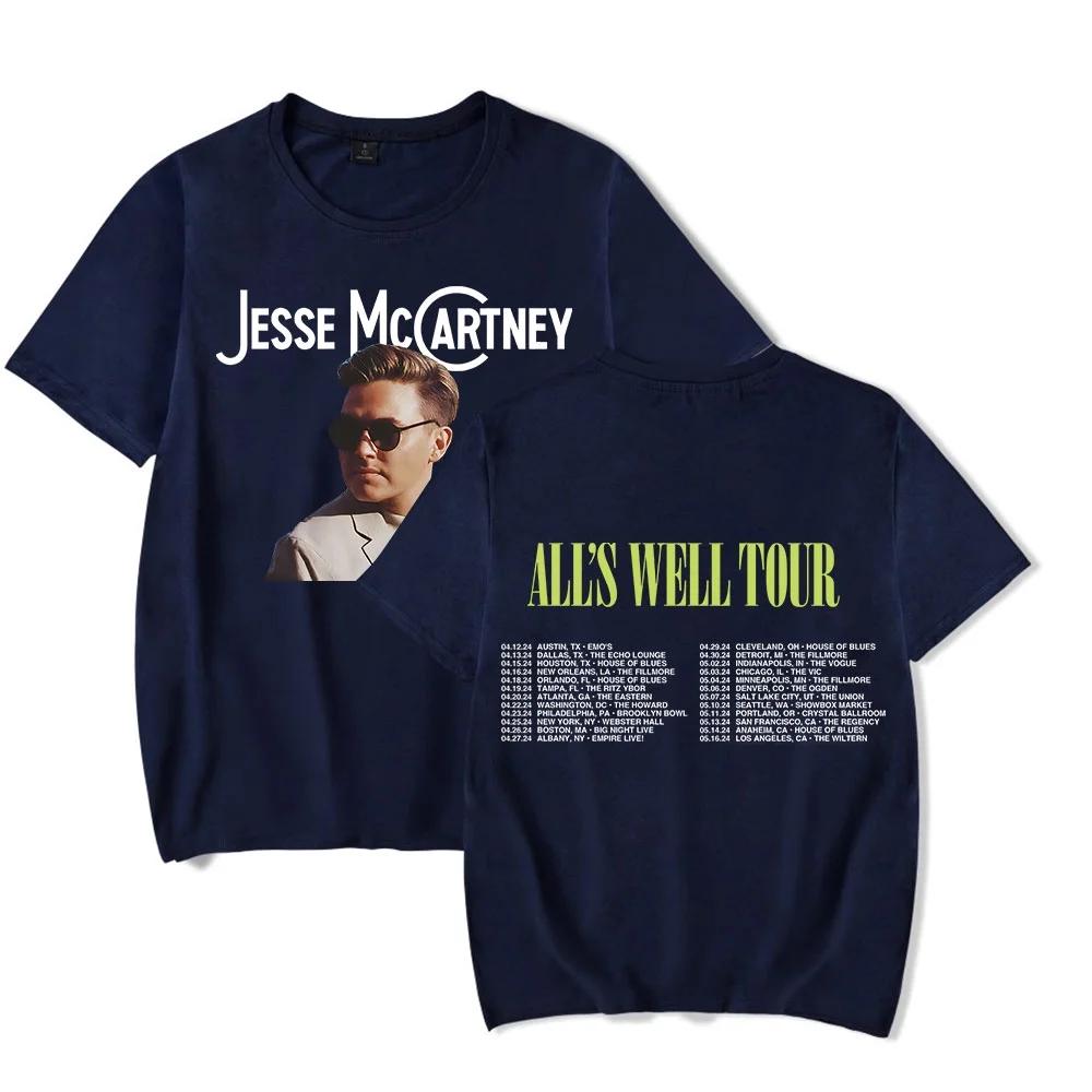 

Jesse McCartney Merch Alls Well Tour TShirt UnisexWomen Streetwear Tshirt Shirt Short Sleeve 4XL