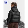 FILA Women's 2025 Winter Loose Fit Hooded Down Jacket