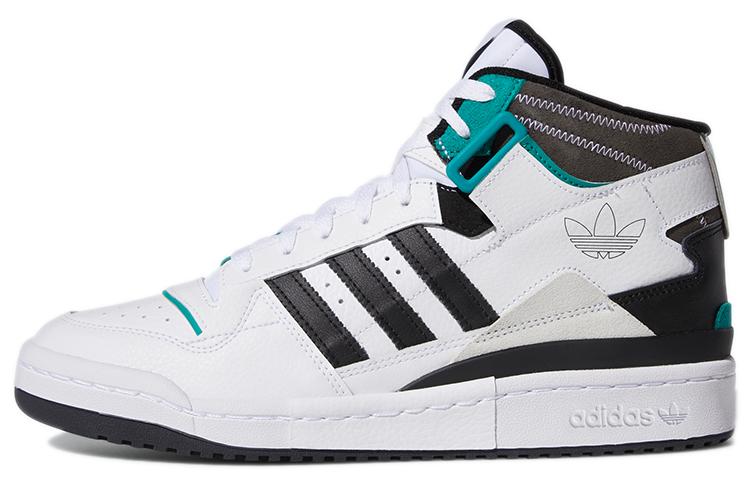 Adidas Forum Exhibit Mid  White Black  H01921 38