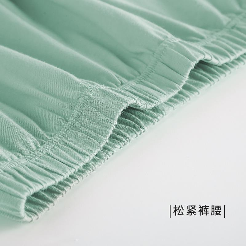 Pure Cotton Summer Casual Sports Shorts Women's Summer Loose Home Pajama Pants Running Comfortable High Waist Hot Pants Fashionable Outer Wear