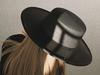 Women's Autumn/Winter Wool Felt Fedora - Large Brim Jazz Hat in French Hepburn Style